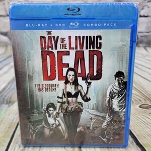 The Day of the Living Dead Blu-Ray DVD Combo 2021 Horror Zombie Film NEW Sealed